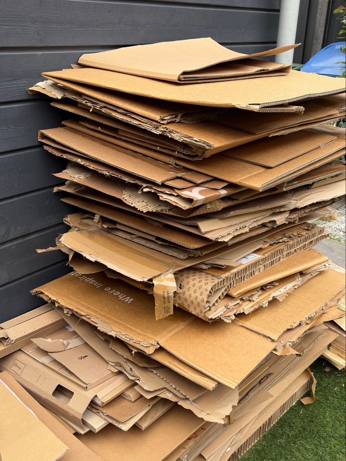 Gratis Grote hoeveelheid gebruikte kartonnen dozen, 100 cm of meer, Opvouwbaar, 60 cm of meer, Ophalen of Verzenden