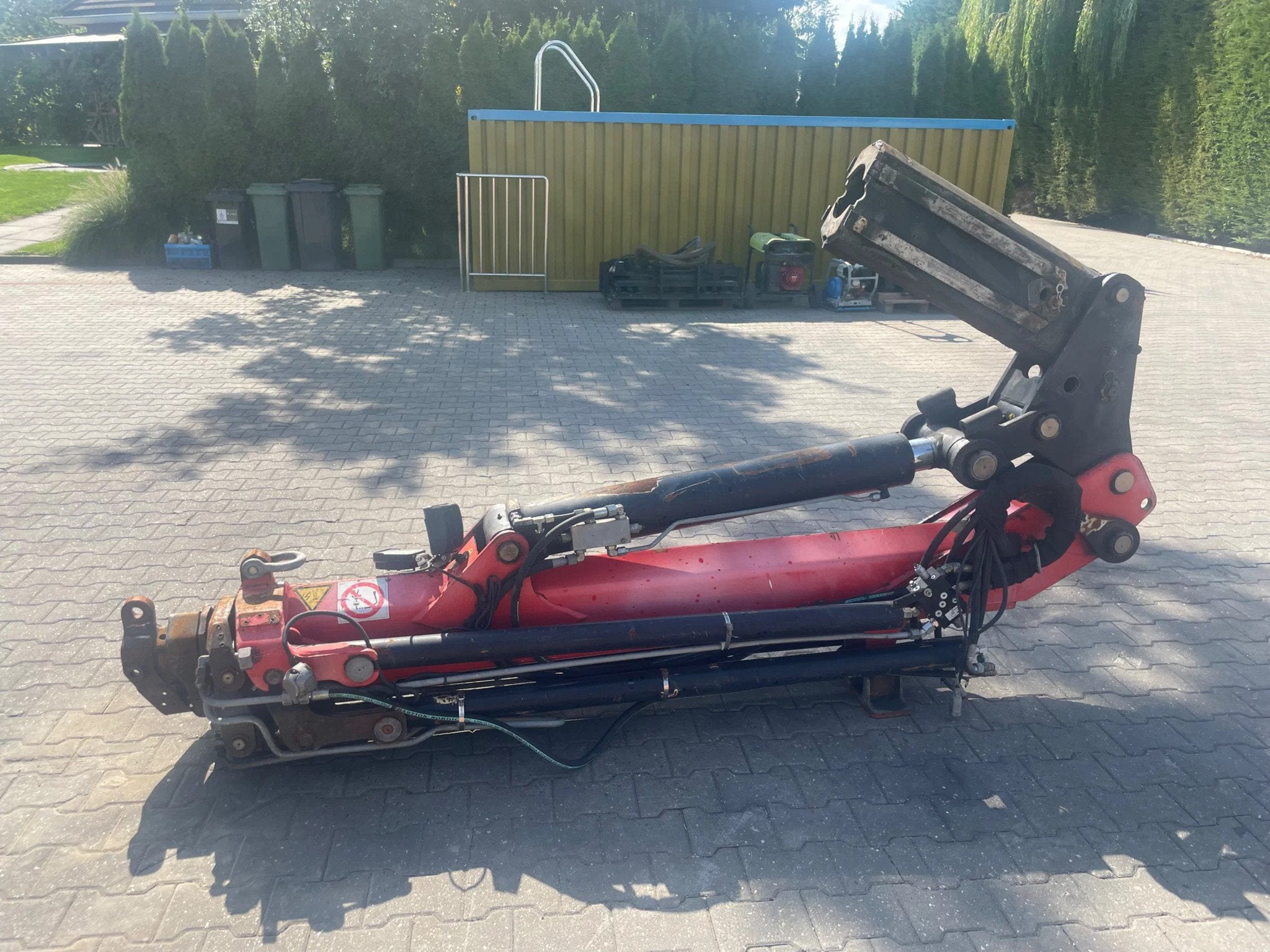 FASSI L414 jib flyjib