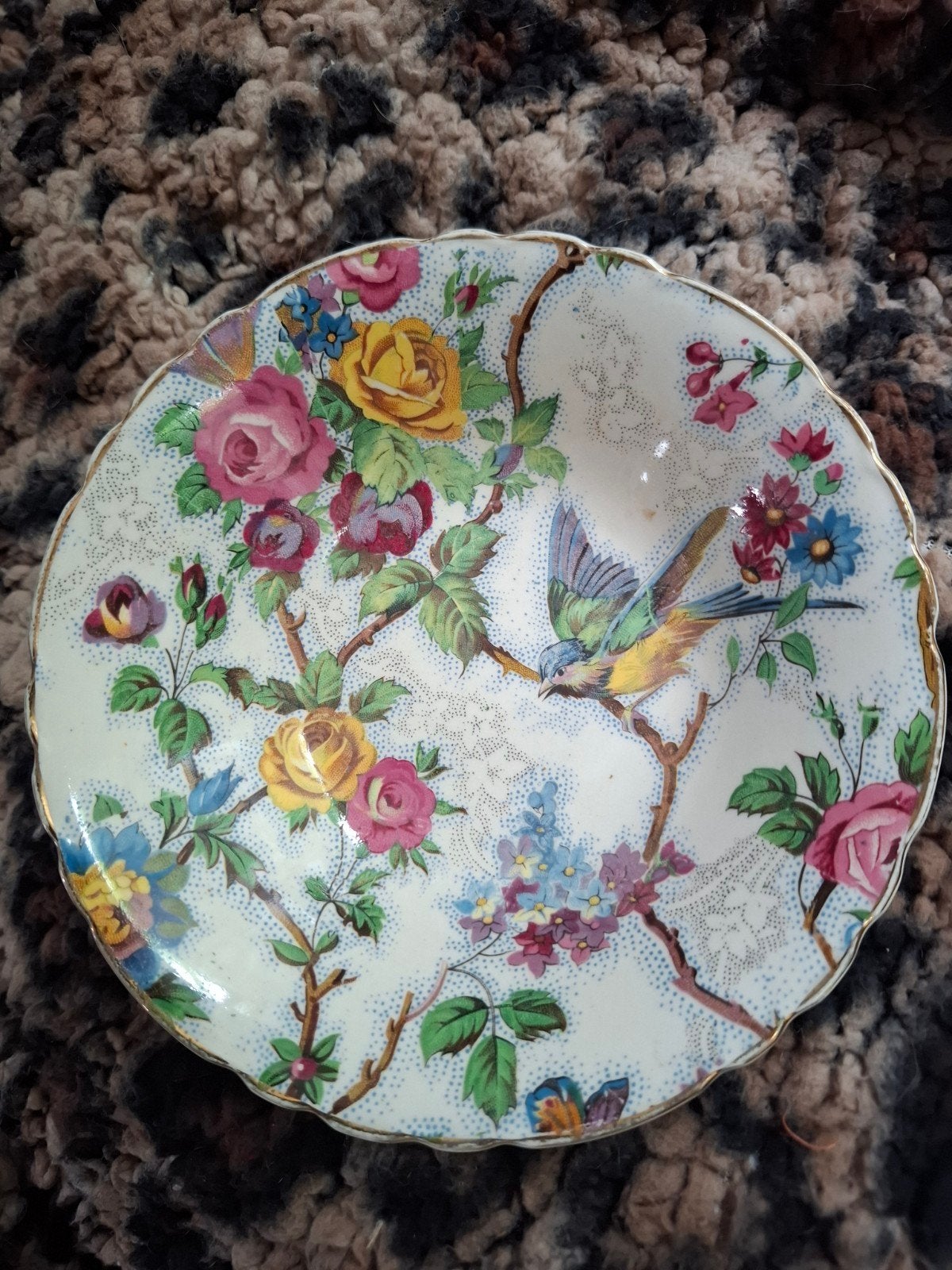 Antieke Royal Staffordshire A.J. Wilkinson schotel, Ophalen of Verzenden