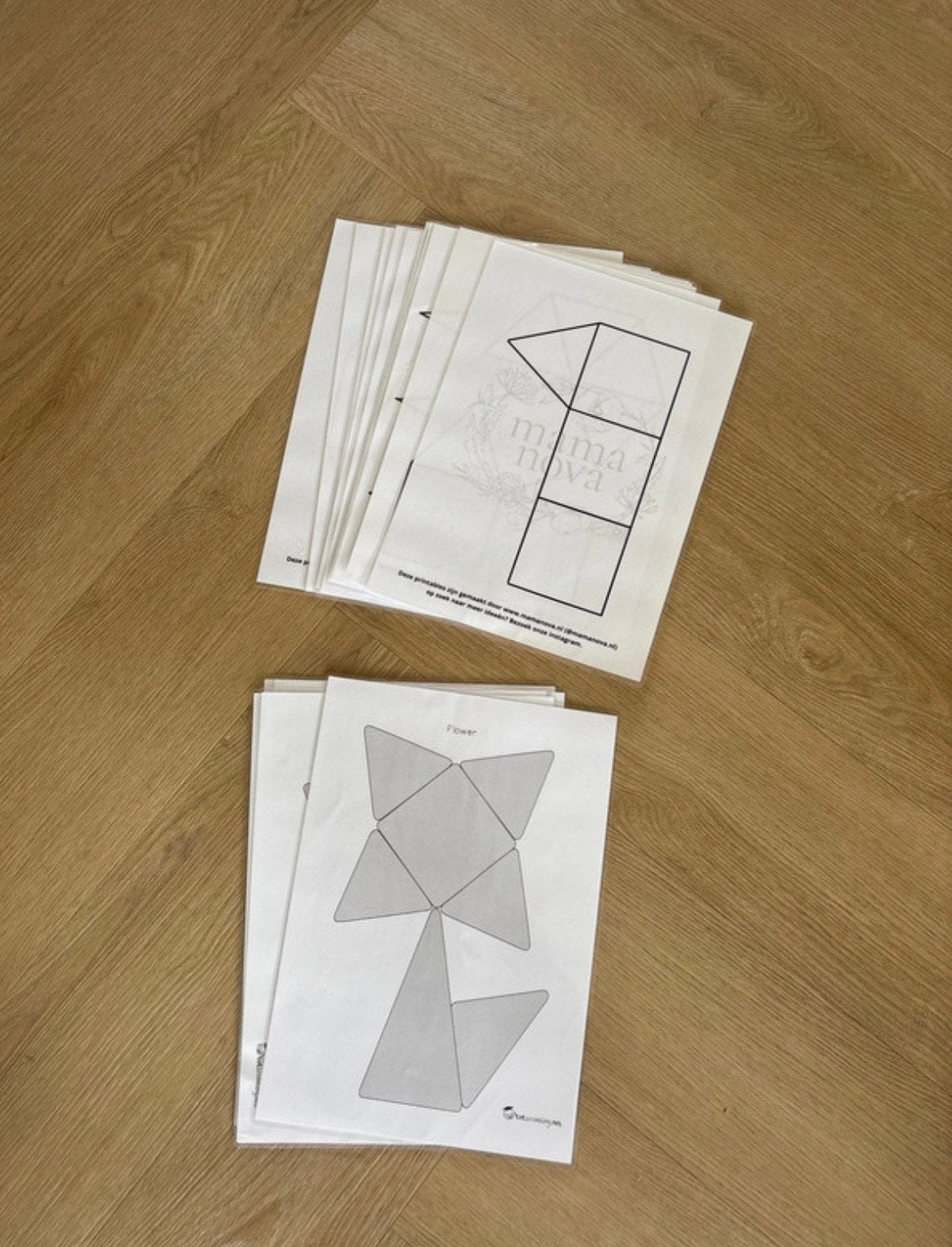 15 stuks printables connnetix Magna tiles magnetische tegels, Ophalen of Verzenden, Zo goed als nieuw