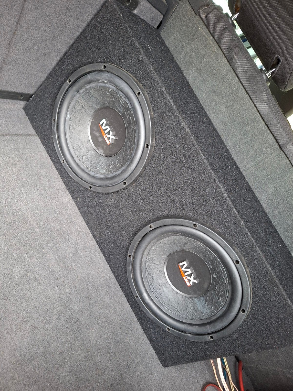 MXLine Subwoofer 2x 200W RMS - Krachtige Bass, Ophalen, Gebruikt