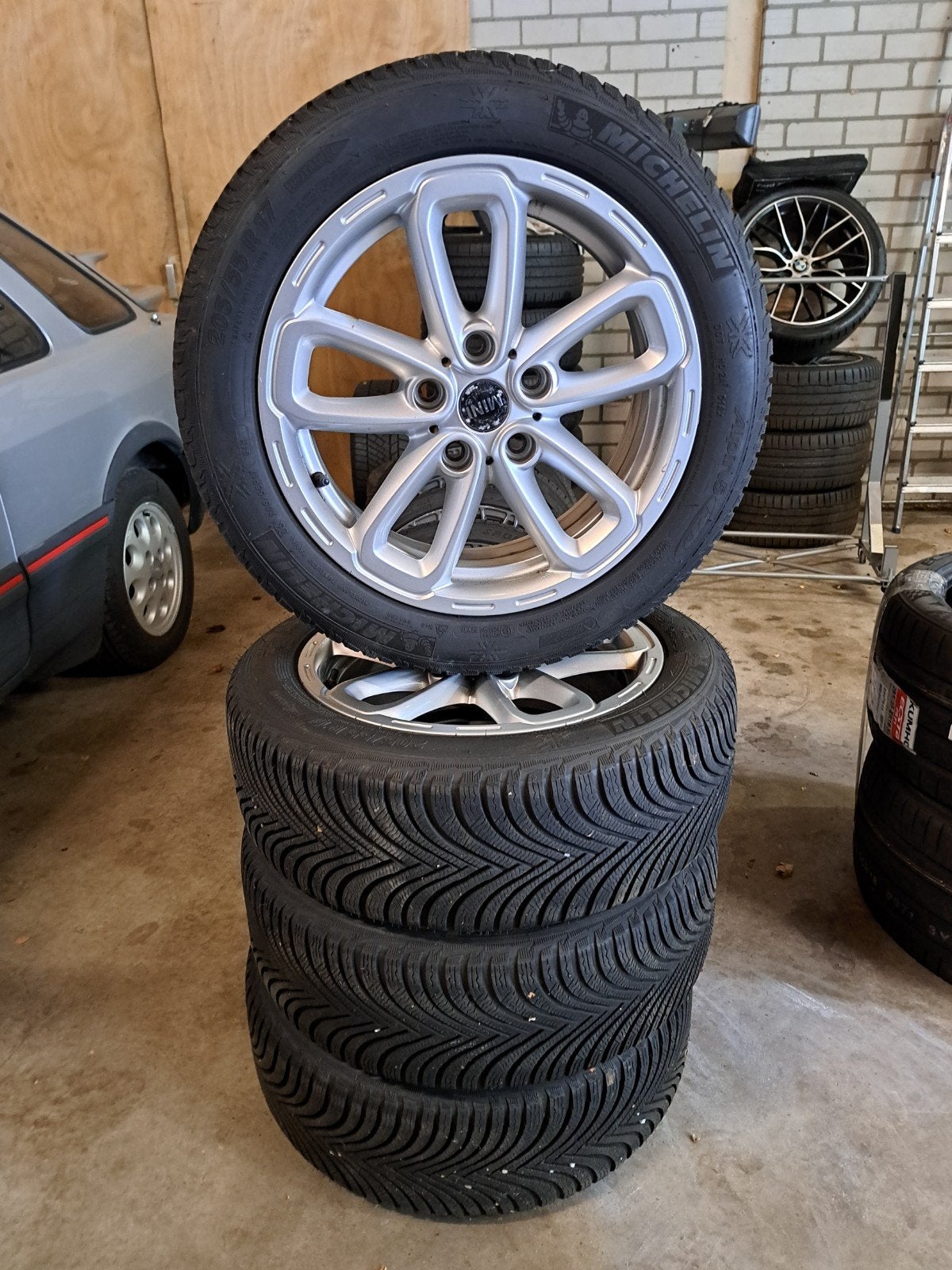 Mini Countryman 17 inch Sportvelgen met Michelin Banden, Auto-onderdelen, Ophalen, Gebruikt, Banden en Velgen, 17 inch