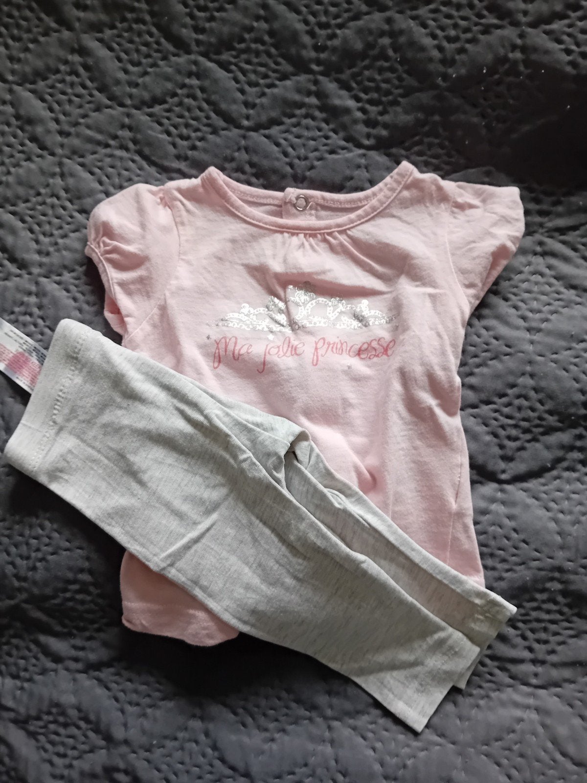 Setje: Kimbaloo T-shirt & Primark legging maat 68, Kinderen en Baby's, Ophalen of Verzenden, Zo goed als nieuw, Meisje, Setje