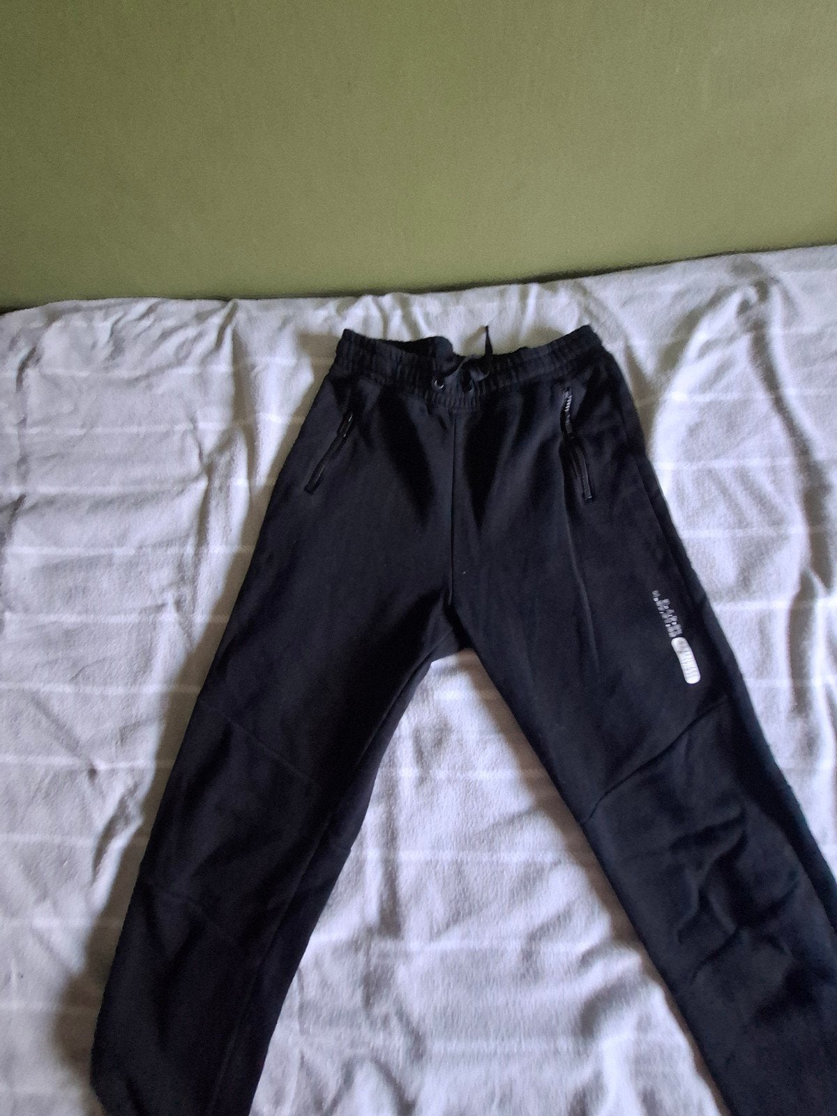 H&M Zwarte Joggingbroek Maat 12-14 Jaar, Zwart, Overige maten, Ophalen of Verzenden, H&M