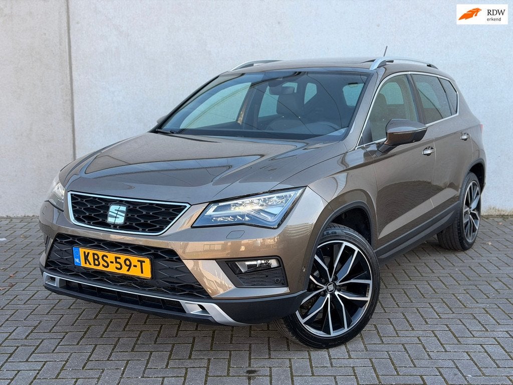 SEAT Ateca 1.4 EcoTSI Xcellence 4Drive DSG Pano Carplay Came, Auto's, Seat, Automaat, Gebruikt, 4 cilinders, Vierwielaandrijving