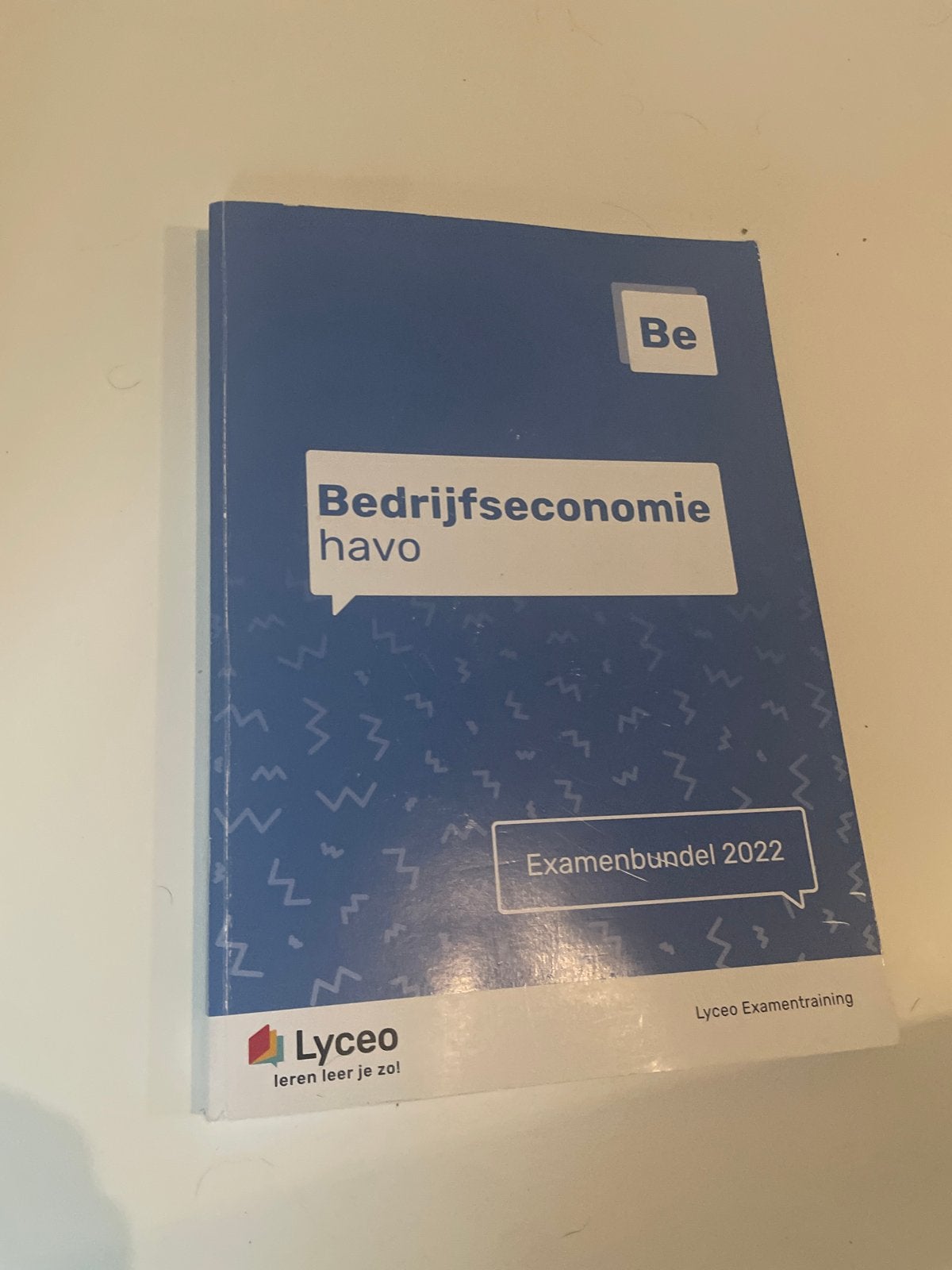 Examenbundel Bedrijfseconomie HAVO 2022 Lyceo, Boeken, Schoolboeken, Ophalen of Verzenden, Gelezen, HAVO, Bedrijfseconomie of M&O