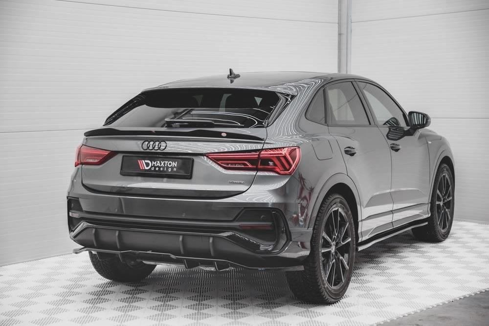 Spoiler Voorspoiler Lip Splitter Voor Audi Q3 Sportback S Li, Auto diversen, Tuning en Styling, Verzenden, Automotive Parts, A.parts@hotmail.nl