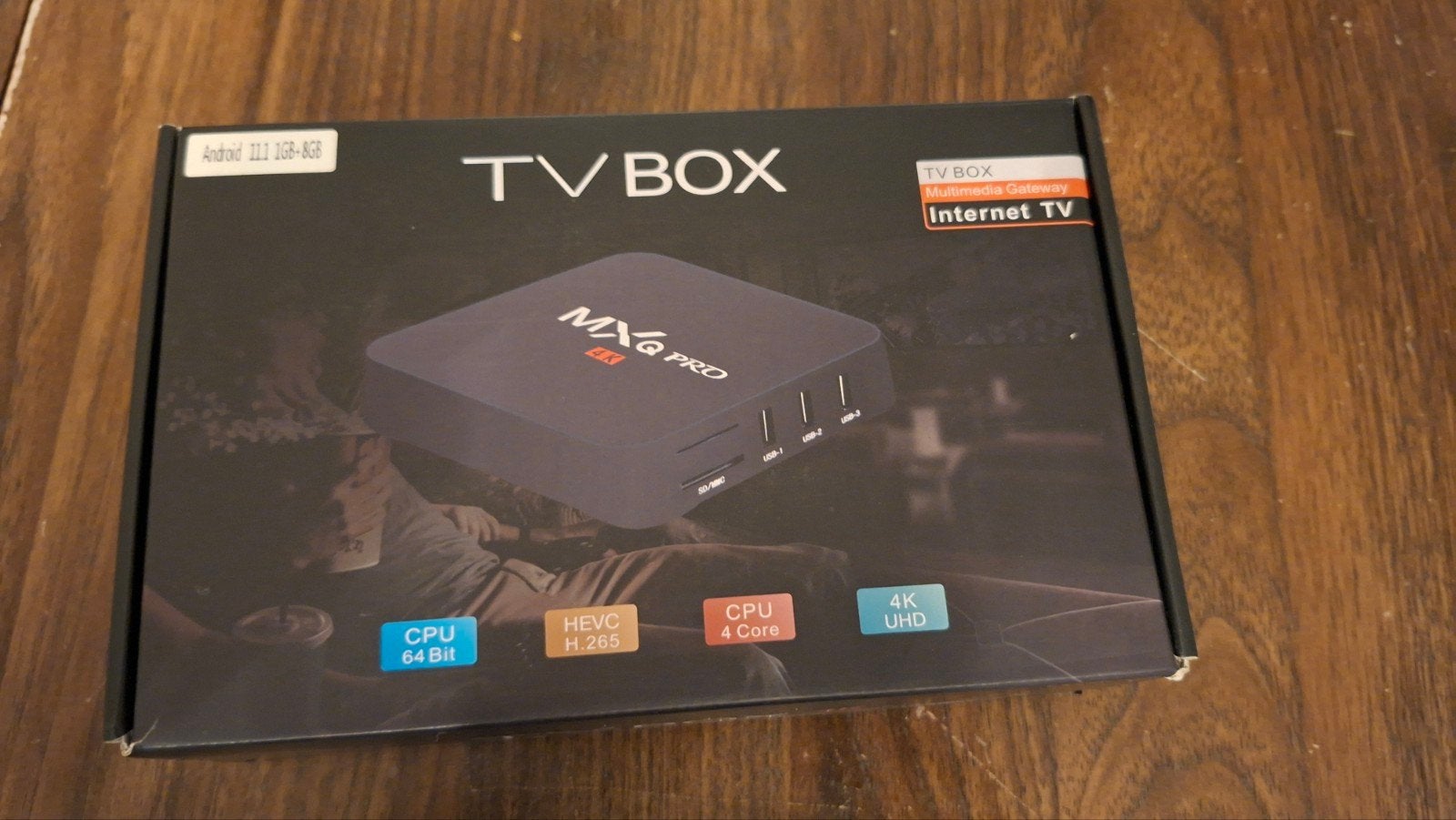 MXQ PRO 4K Android TV Box - Nieuw in doos, Ophalen of Verzenden