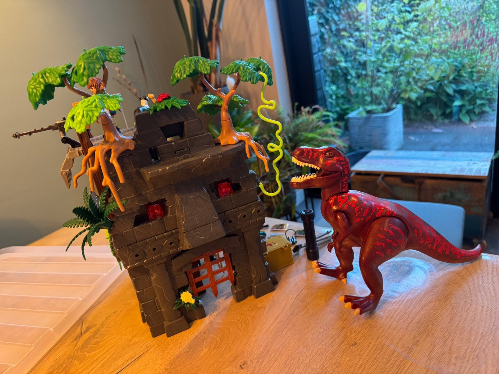 Playmobil 9429 - Verborgen Tempel Met T-Rex (Compleet), Ophalen of Verzenden, Zo goed als nieuw