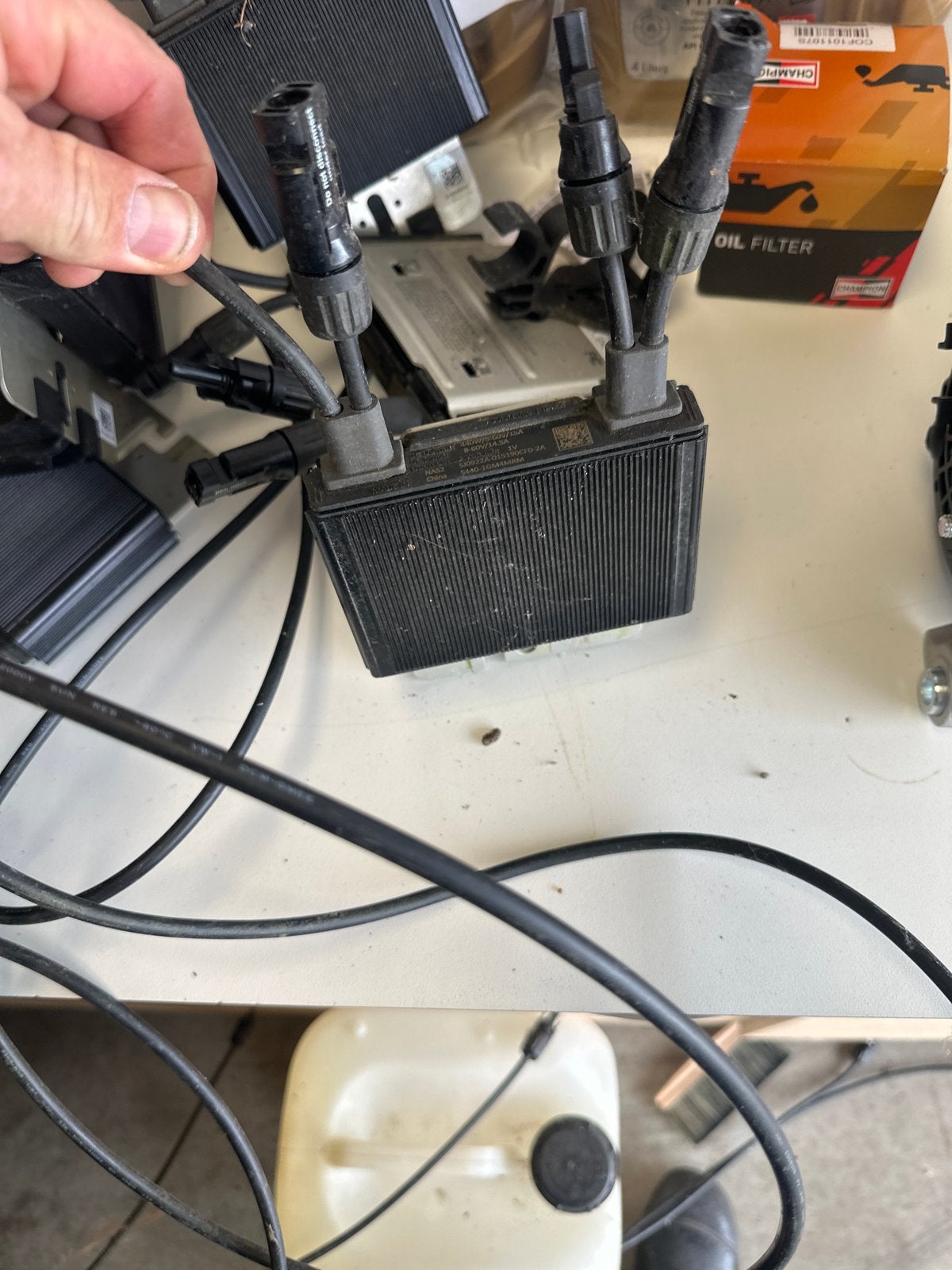 7 stuks SolarEdge Power Optimizer P300-P500, Doe-het-zelf en Verbouw, Zonnepanelen en Toebehoren, Ophalen, Gebruikt, Overige typen