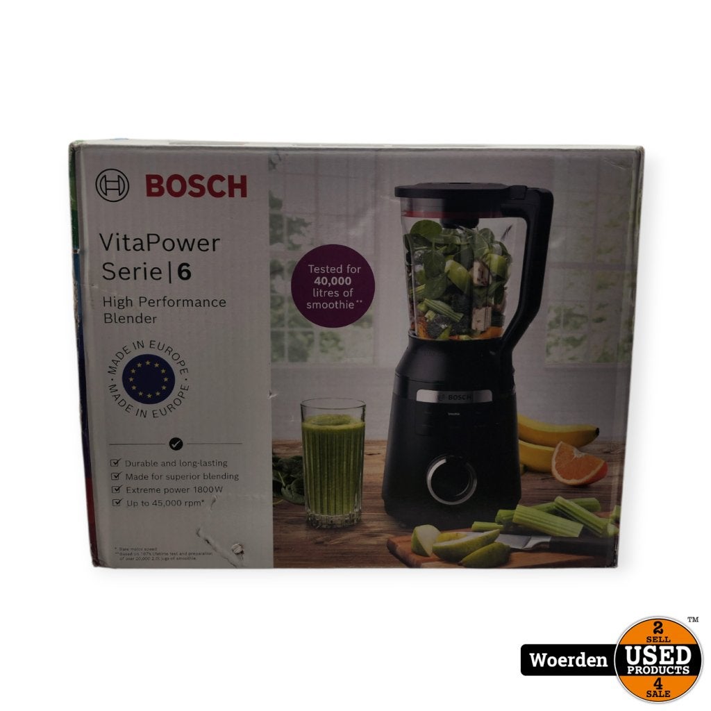 Bosch Vitapower Serie 6 | Nieuw in doos | Met garantie, Witgoed en Apparatuur, Keukenmixers, Bosch, Nieuw, Support@bosch.com, Robert Bosch GmbH
Robert-Bosch-Platz 1
70839 Gerlingen-SchillerhÃ¶he
Germany