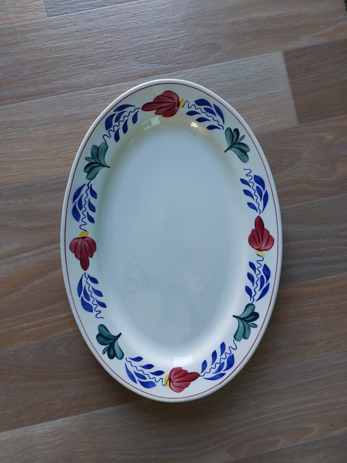 boerenbond schaal, Huis en Inrichting, Keuken | Servies, Ophalen of Verzenden, Keramiek, Landelijk/Boerenbont, Schaal of Schalen