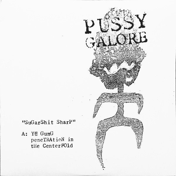 pussy galore/sugarshit sharp-punk/noise-ZELDZAAM+postertje, Cd's en Dvd's, Vinyl | Rock, LP, Zo goed als nieuw, Verzenden, Inclusief poster