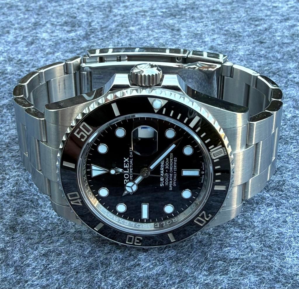 Rolex Submariner Date 126610LN  Mint Conditie 2023 Full Set, Sieraden, Tassen en Uiterlijk, Horloges | Heren, Polshorloge, Ophalen of Verzenden