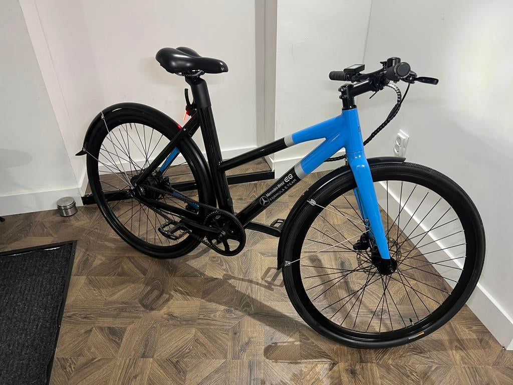 Mercedes EQ formule E team elektrische fiets, Fietsen en Brommers, Fietsen | Mountainbikes en ATB, Zo goed als nieuw, Heren, Overige merken