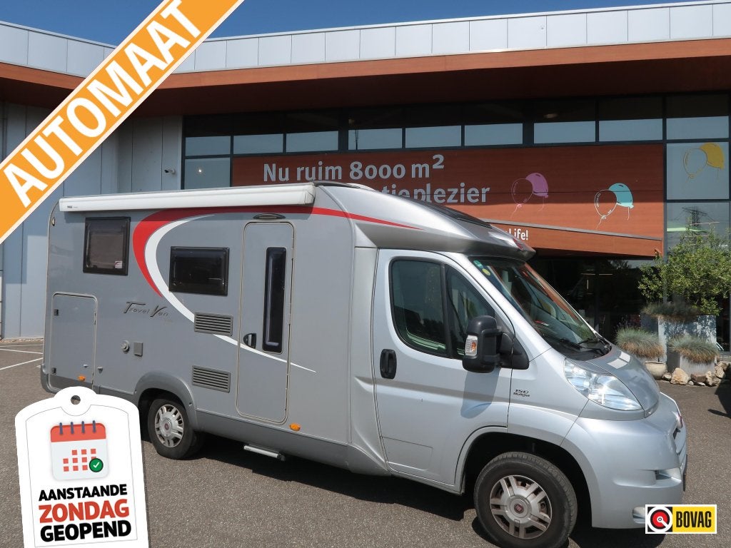 Bürstner Travel Van 620 T AUTOMAAT ENKELE BEDDEN, Automaat, Fiat, Koelkast, Tot en met 2