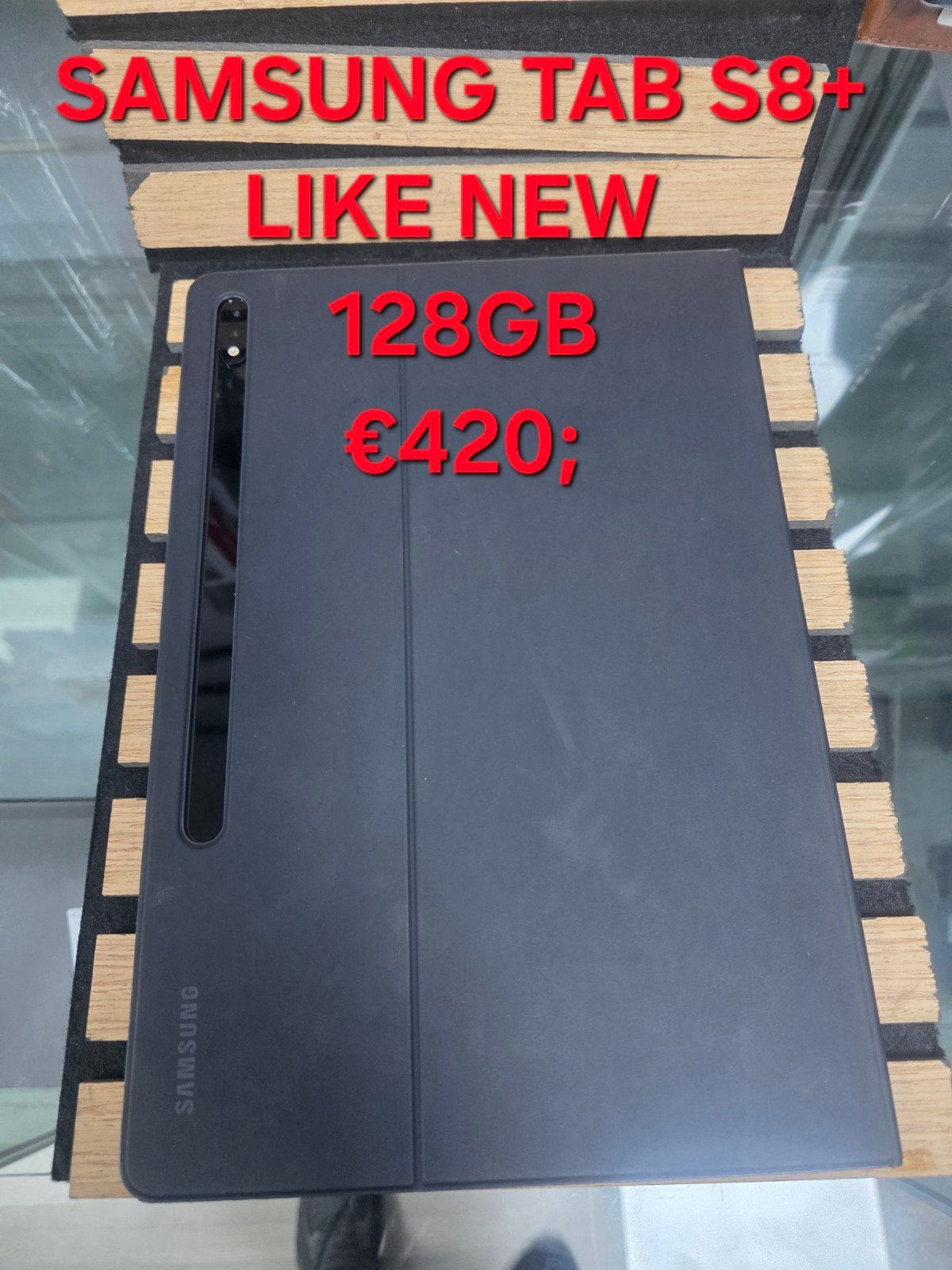 Samsung Tab S8+ Zo goed als nieuw met hoesje, Computers en Software, Tab S8+, 12 inch, Ophalen of Verzenden, Zo goed als nieuw