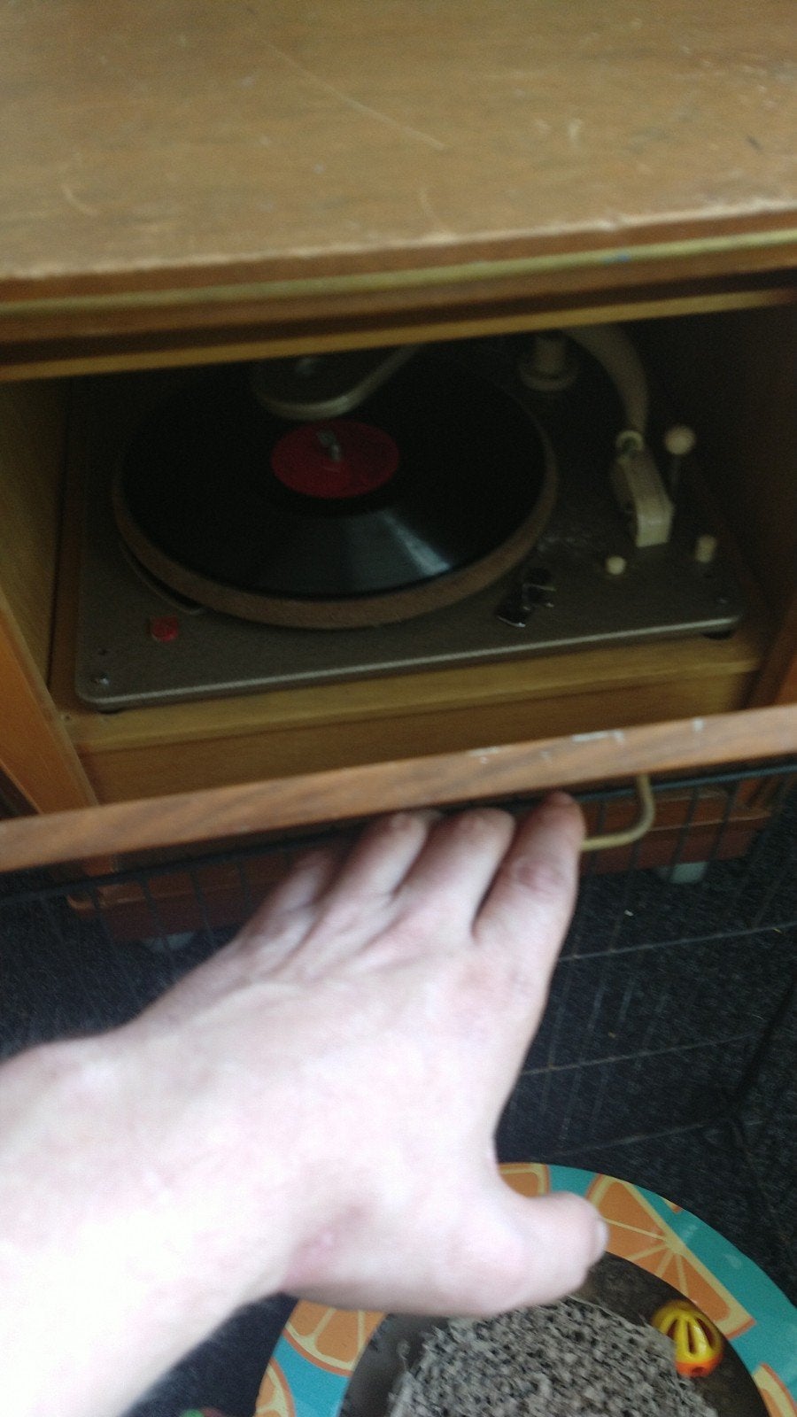 ingebouwde platen speller, Ophalen, Platenspeler, Philips