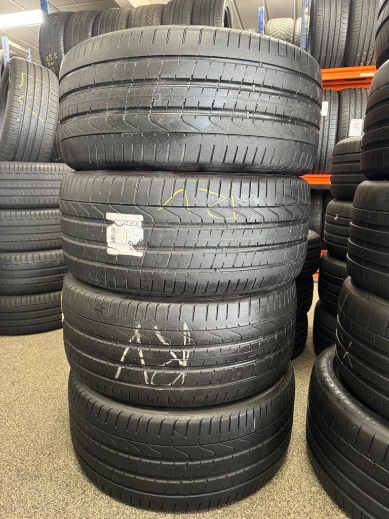 Set pirelli zomerbanden 285/35/22, 285 35 22, 285-35-22, Gebruikt, 285 mm, Overige maten, Ophalen of Verzenden