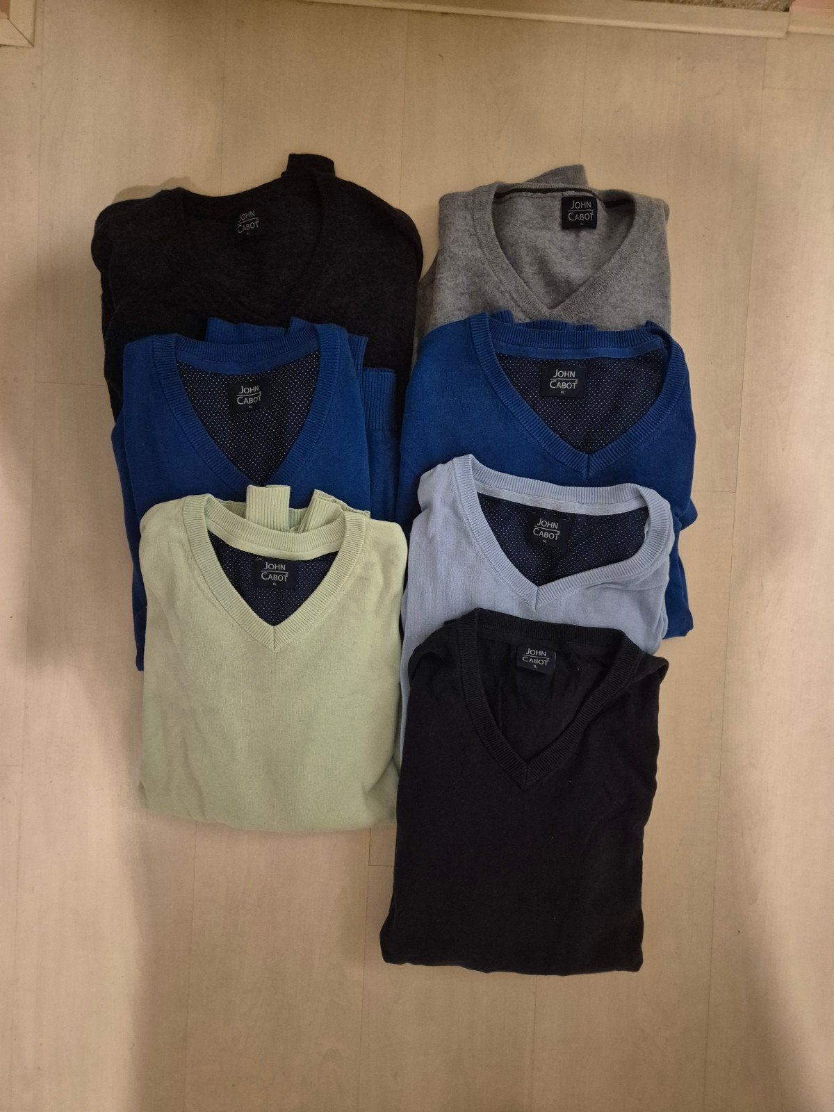 7 John Cabot truien in diverse kleuren, Meerkleurig, Overige maten, Ophalen of Verzenden, John Cabot
