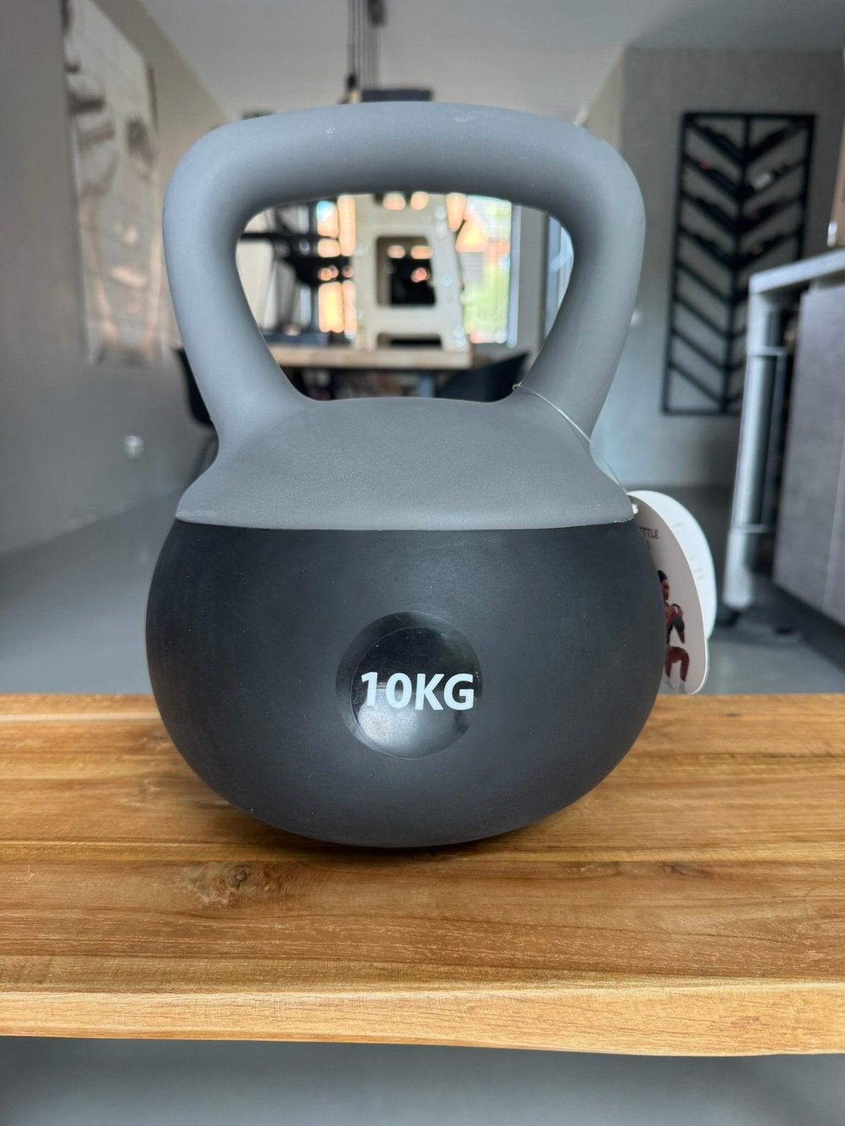 Soft Kettlebell 10 kg - blauw - grijs - roze (20 p/s), Ophalen, Nieuw, Kettlebell