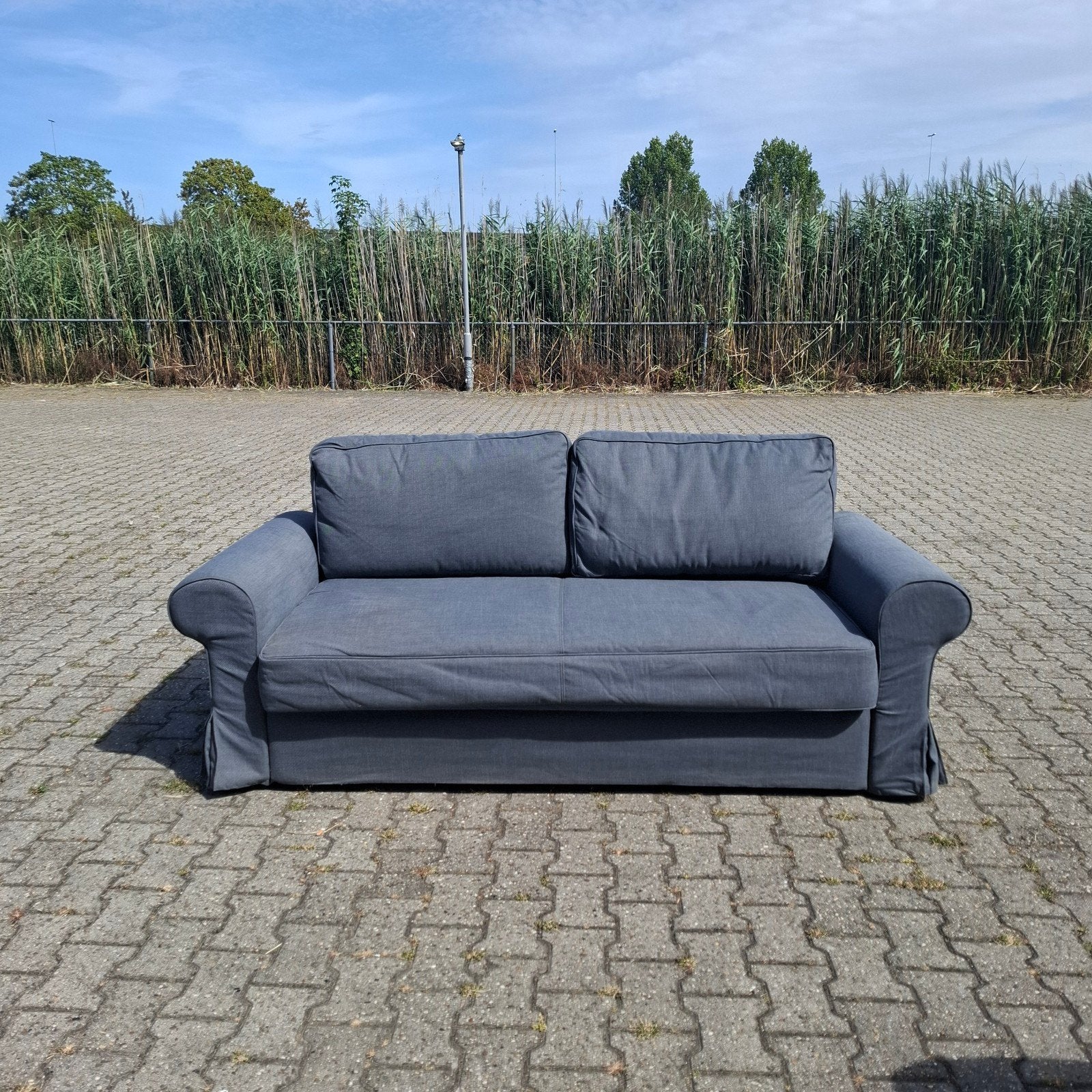 IKEA BACKABRO Slaapbank - Nieuwe hoes, Ophalen, Contact.nl@ikea.com, Gebruikt, Tweepersoons