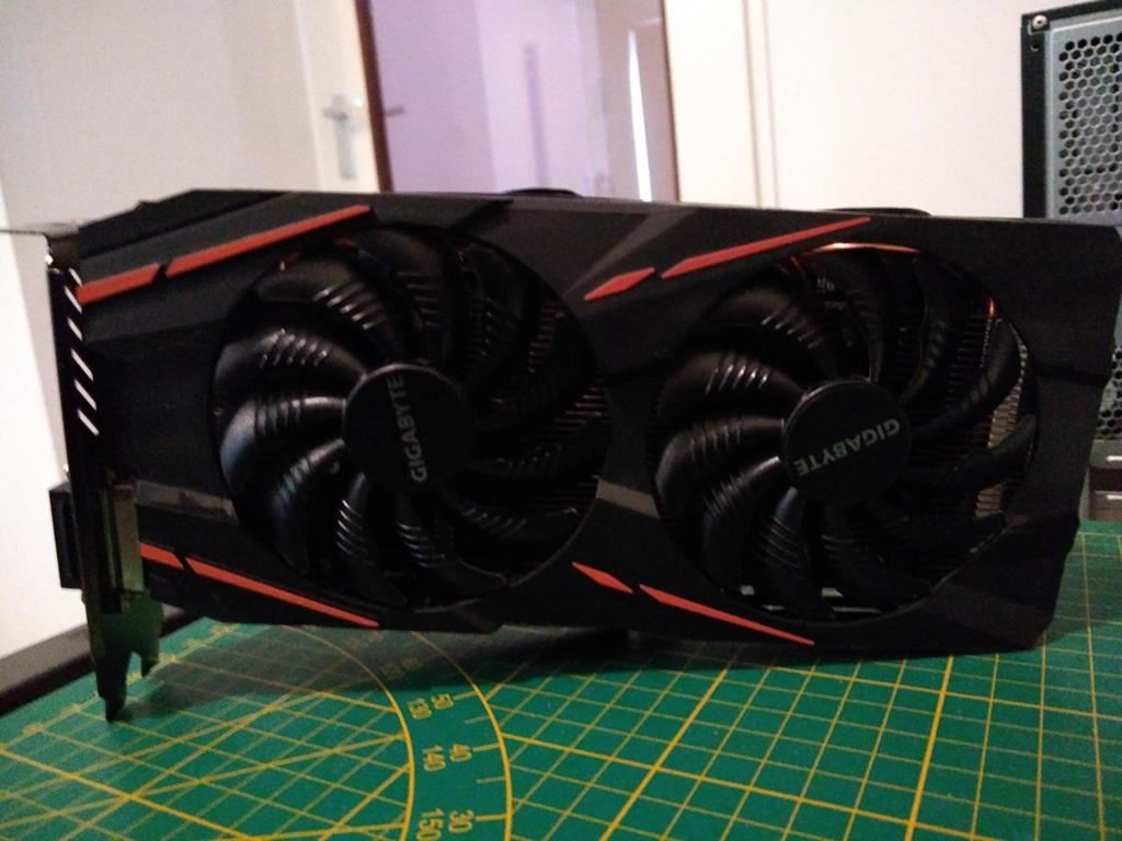 Rx 580 8gb van gigabyte rev 1.1, Computers en Software, Videokaarten, Ophalen, PCI-Express 3, Gebruikt, AMD