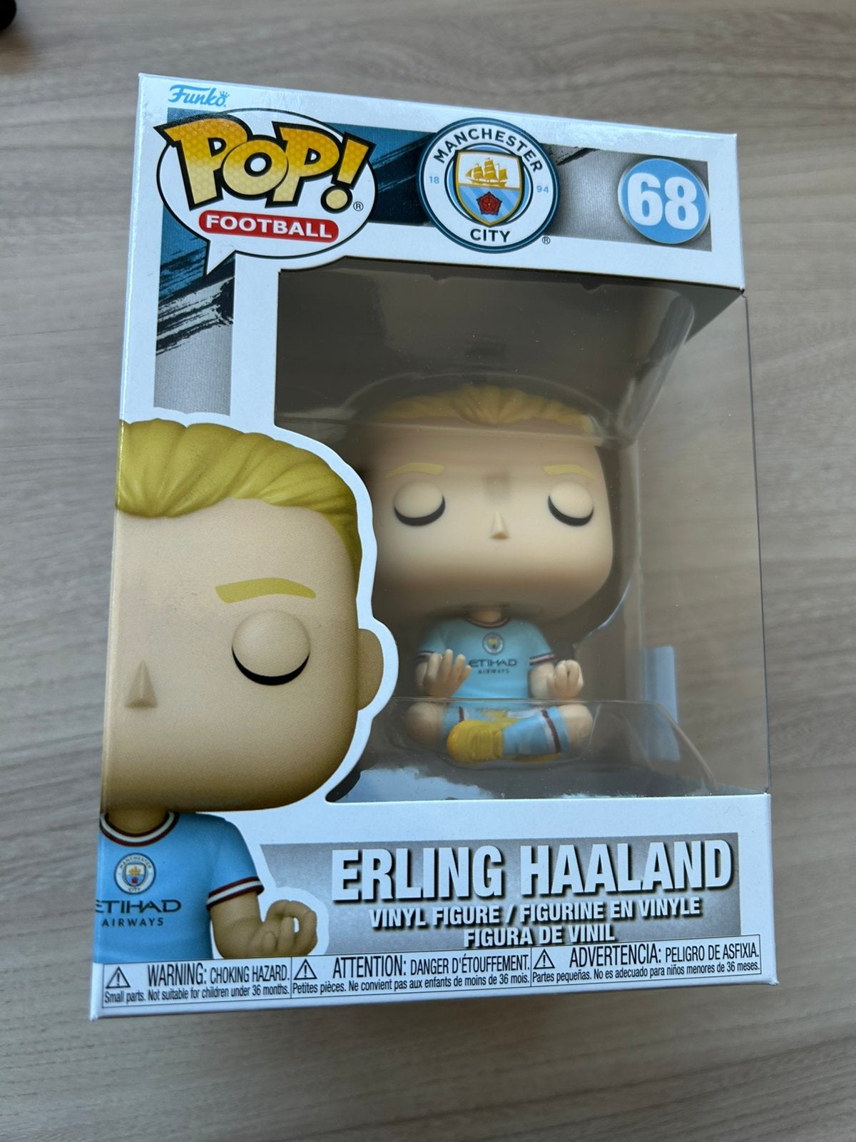 Funko Pop! Football – Erling Haaland #68 (Manchester City), Buitenlandse clubs, Funko europe, Ophalen of Verzenden, Zo goed als nieuw