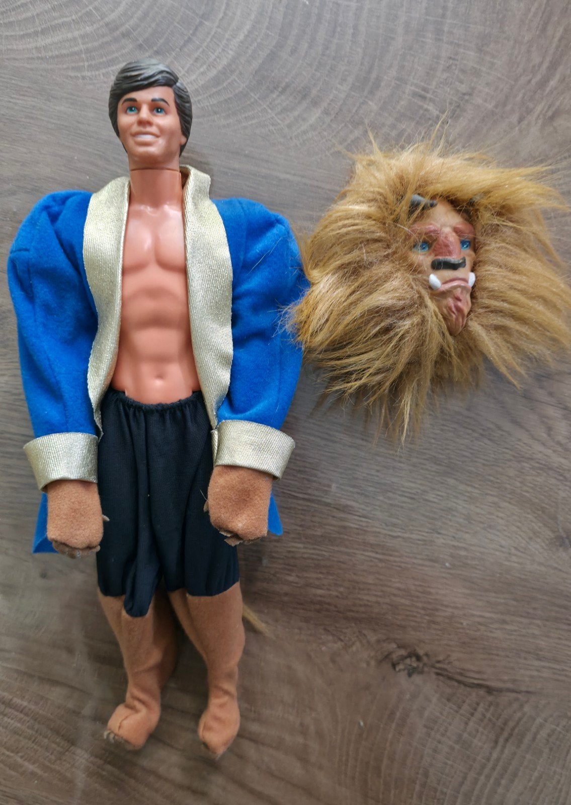 Vintage Mattel Disney Beauty and the Beast - Prince Adam / B, Ophalen of Verzenden, Assepoester of Belle, Gebruikt