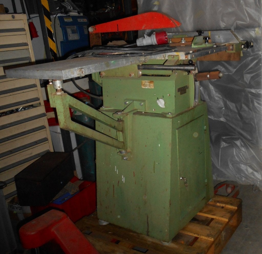 Houtzaagtafel, Flottjet 2000, roltafel, langsgeleider, 400V, Ophalen, Gebruikt, Cirkelzaag, 70 mm of meer