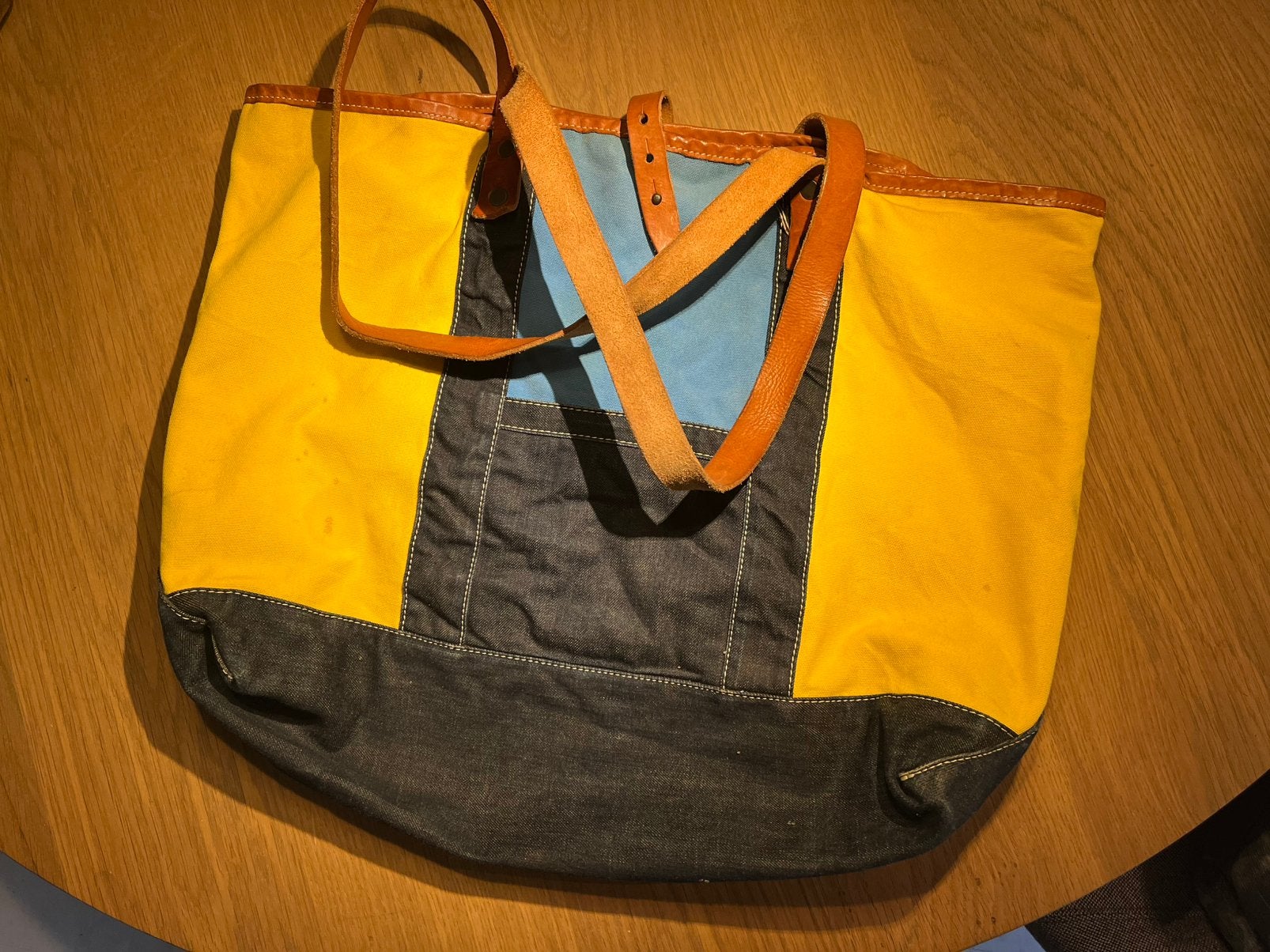 Levi’s Made & Crafted tas, 30 cm of meer, Gebruikt, Blauw, Ophalen of Verzenden