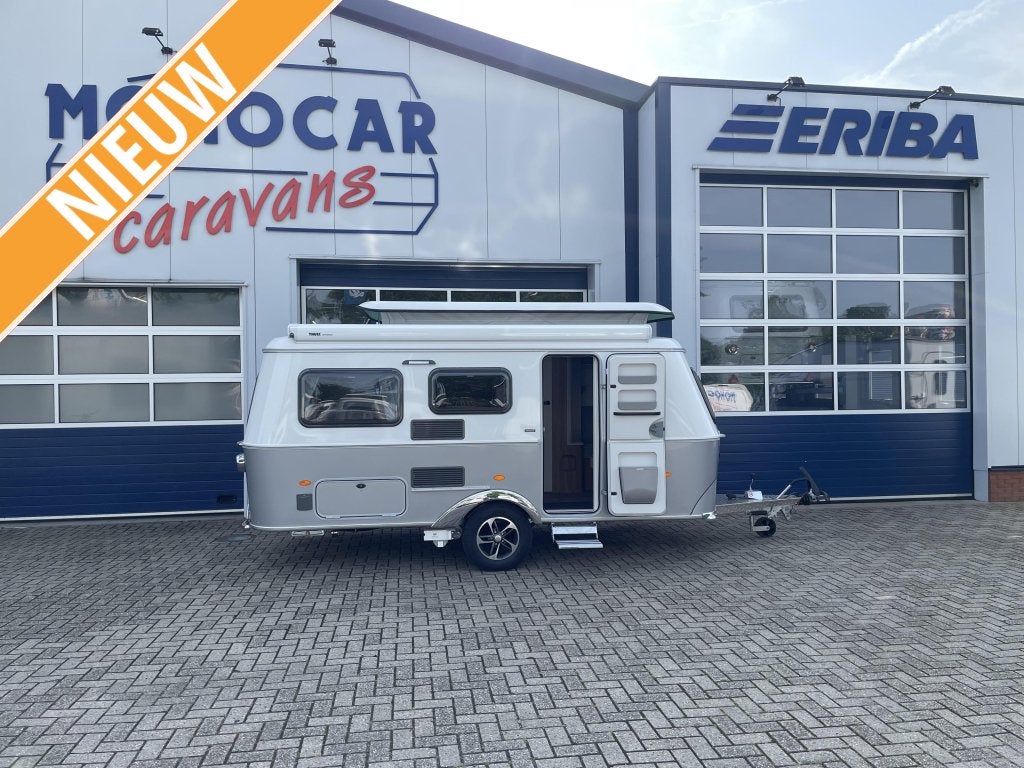 Eriba Touring 530 Legend, Caravans en Kamperen, Standaardzit, Bedrijf, Schokbreker, 4 tot 5 meter