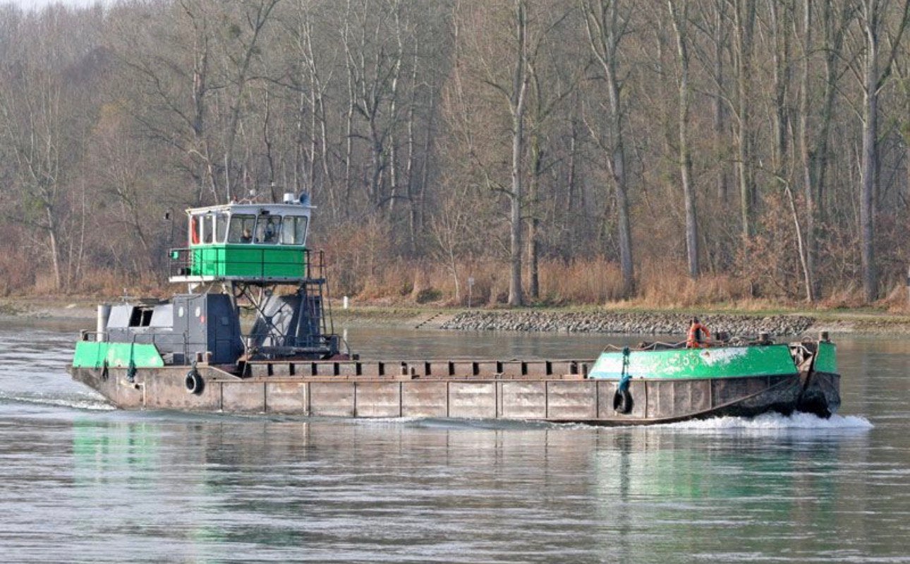 Zelfvarende klapschuit / beunschip “Lurch” – 33,00 m – Deutz, Watersport en Boten, Ophalen