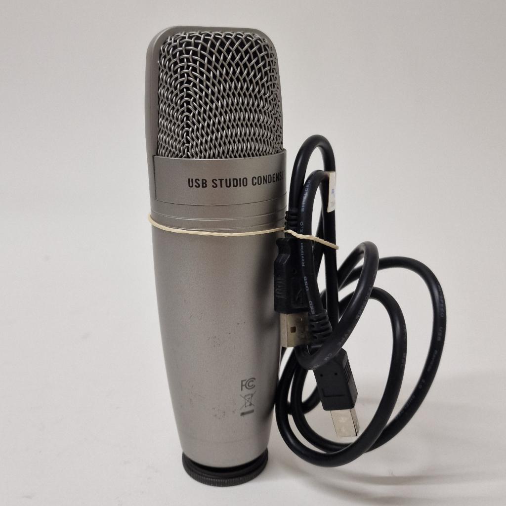 Samson C01U USB-studiomicrofoon | Nette Staat, Muziek en Instrumenten, Microfoons, Samson, Zo goed als nieuw, Support@samson.com