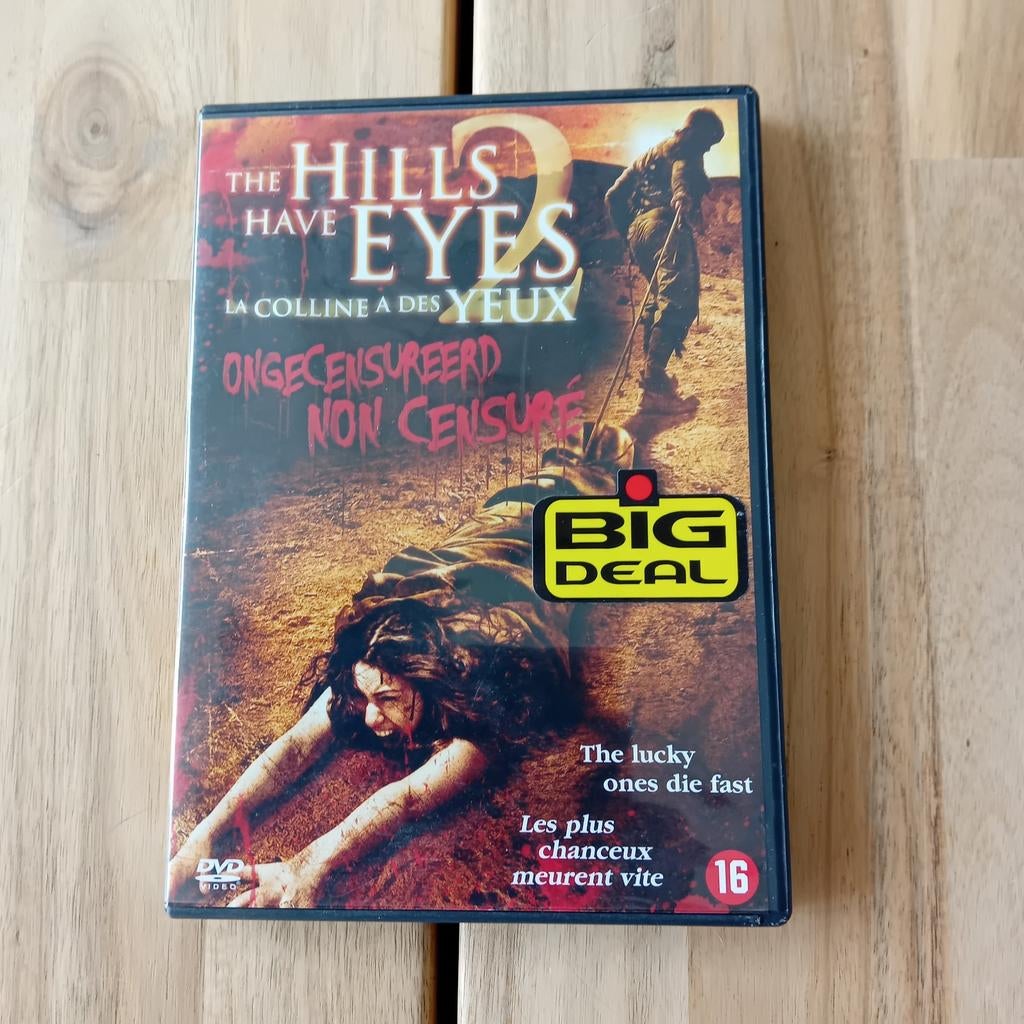 The Hills Have Eyes 2 - Ongecensureerde Horror DVD, Cd's en Dvd's, Dvd's | Horror, Vanaf 16 jaar, Ophalen of Verzenden, Zo goed als nieuw