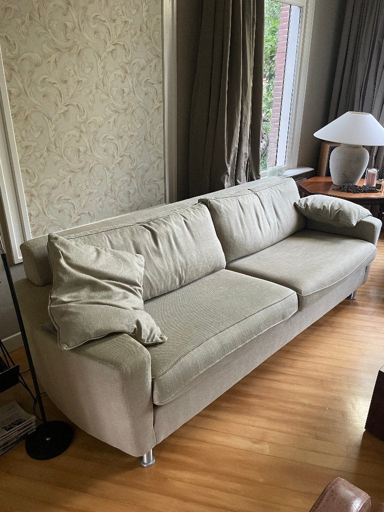 Banken - twee stuks Hofstede/Raanhuis, Ophalen, Gebruikt, Tweepersoons, 75 tot 100 cm