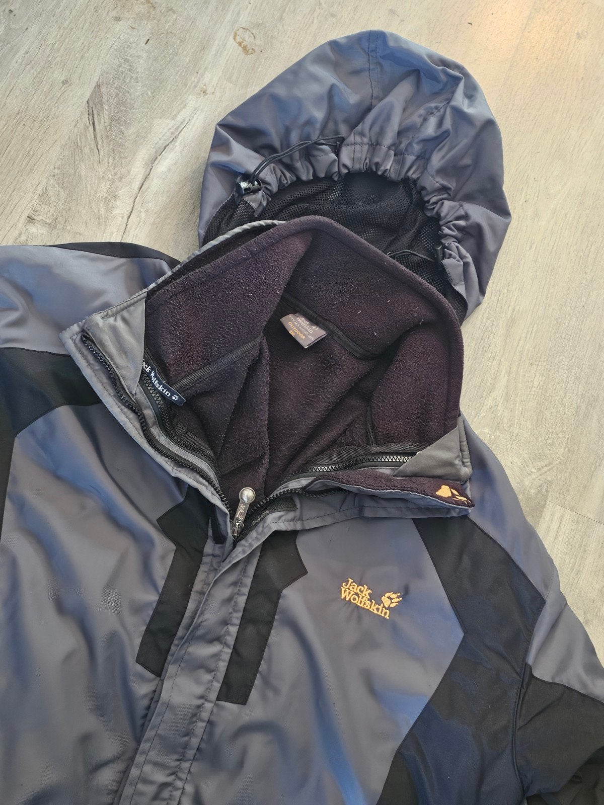 Jack Wolfskin winterjas in maat 3XL xxxl, Zwart, Overige maten, Ophalen of Verzenden, Zo goed als nieuw