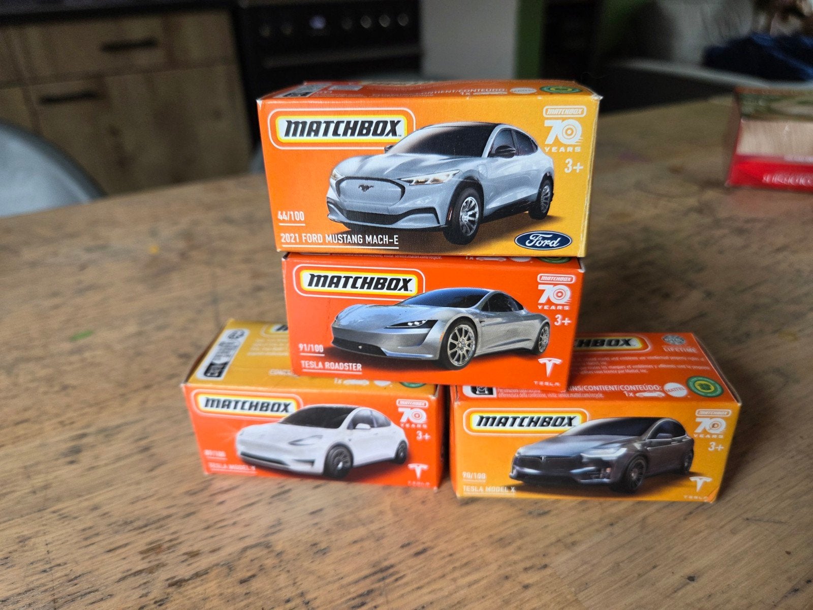 4x matchbox, Ophalen of Verzenden, Zo goed als nieuw, Auto