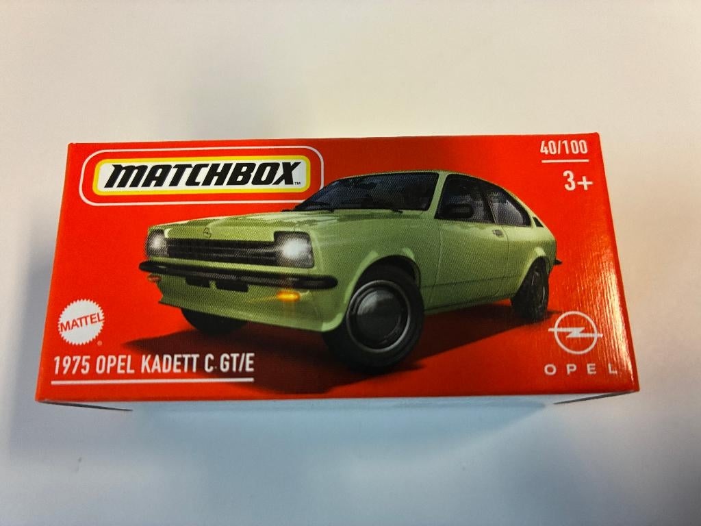 89816: Opel Kadett C GT/E - 1975 - Matchbox, Nieuw, Ophalen of Verzenden, Gondel 1, 1186MJ Amstelveen, Service.nl@mattel.com