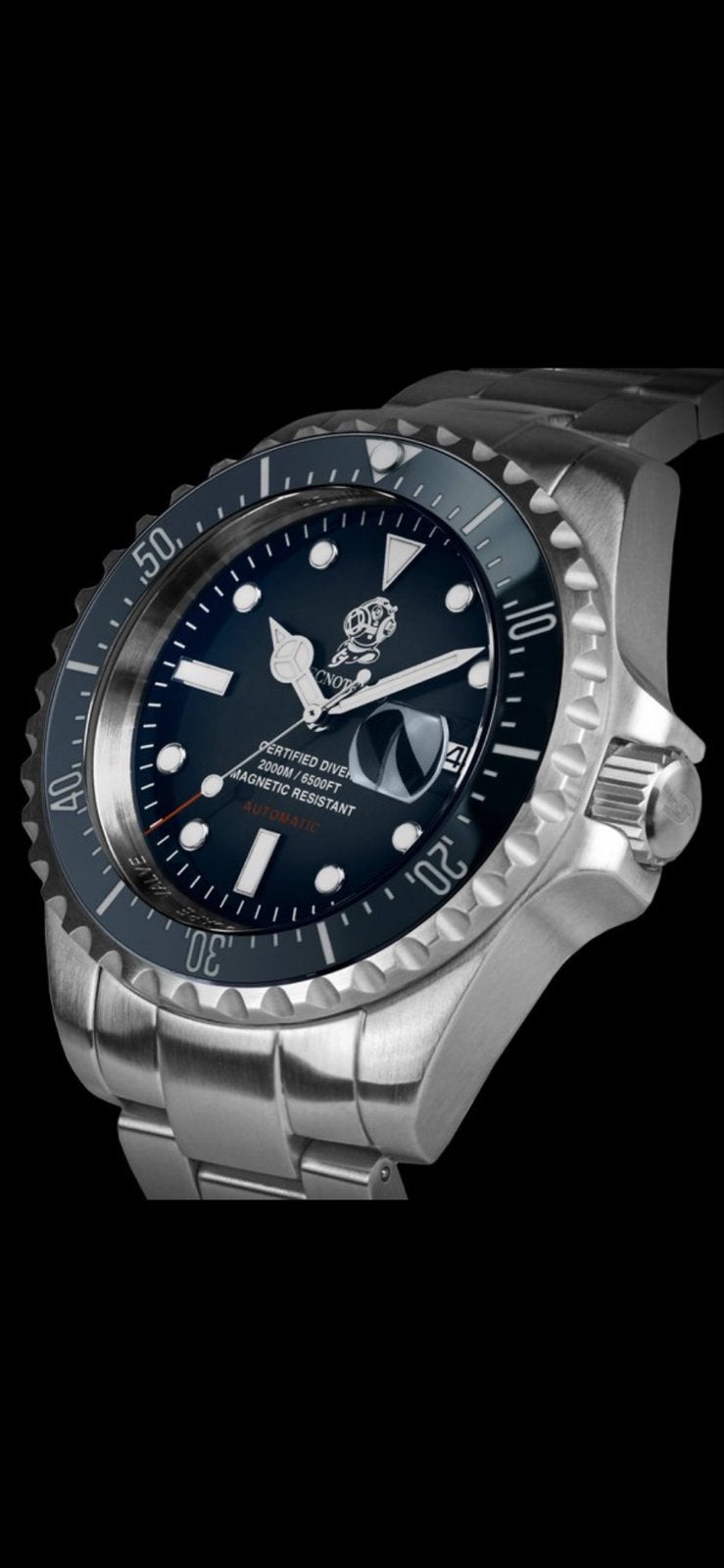 Tecnotempo Diver 2000M/6500FT WR Automatisch Horloge, Sieraden, Tassen en Uiterlijk, Horloges | Heren, Overige merken, Staal, Staal