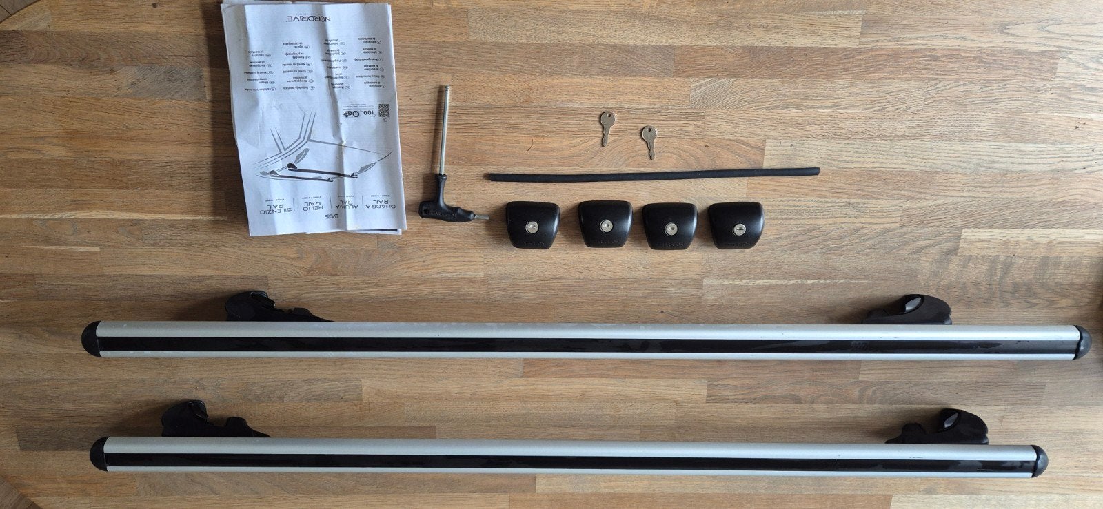 Nordrive dakdragers - 127 cm zo goed als nieuw, Ophalen, Zo goed als nieuw