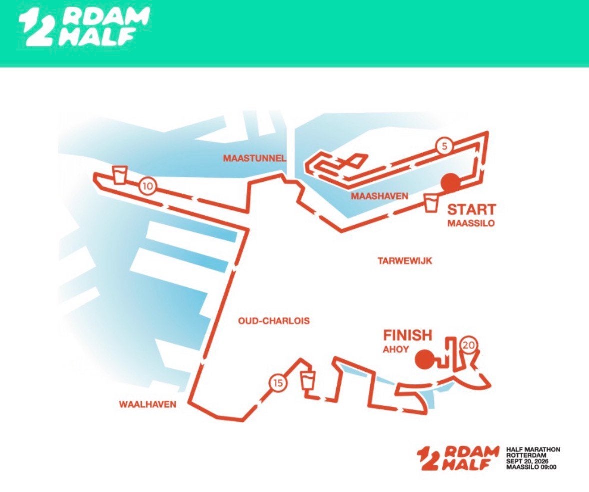 Startbewijs Rotterdam Half (halve marathon op 20 sept), Sport en Fitness, Loopsport en Atletiek, Ophalen