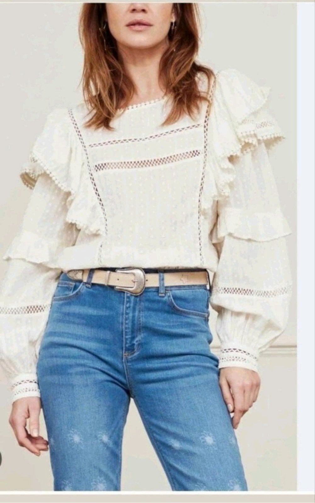 Fabienne Chapot Katie top/ blouse maat 42 *nieuw *, Fabienne Chapot, Ophalen of Verzenden, Nieuw, Maat 42/44 (L)