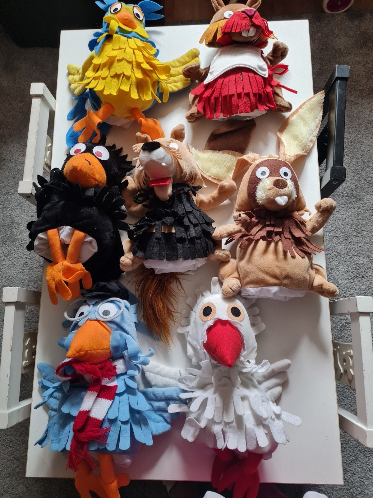 Diverse knuffels en handpoppen, Ophalen of Verzenden, Overige typen