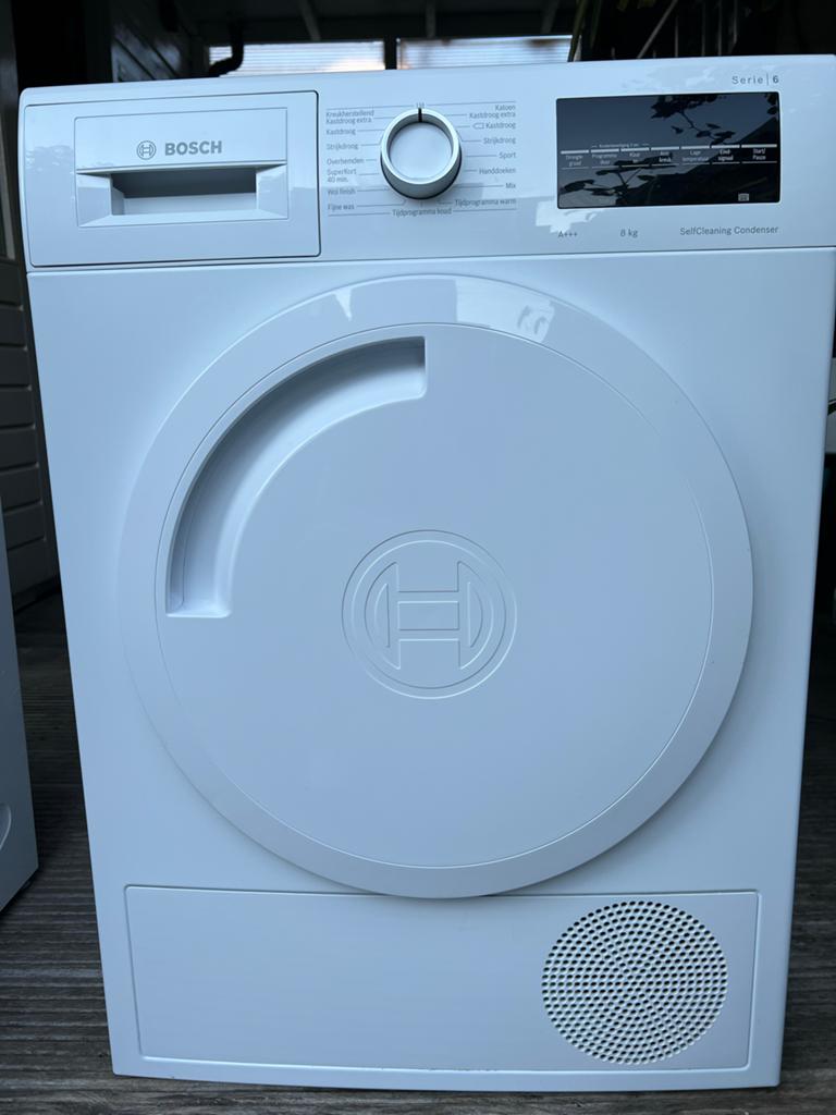 Bosch Serie 6 warmtepompdroger 8kg WTW84470NL/09, Witgoed en Apparatuur, Ophalen, Overige typen, 8 tot 10 kg, Zo goed als nieuw