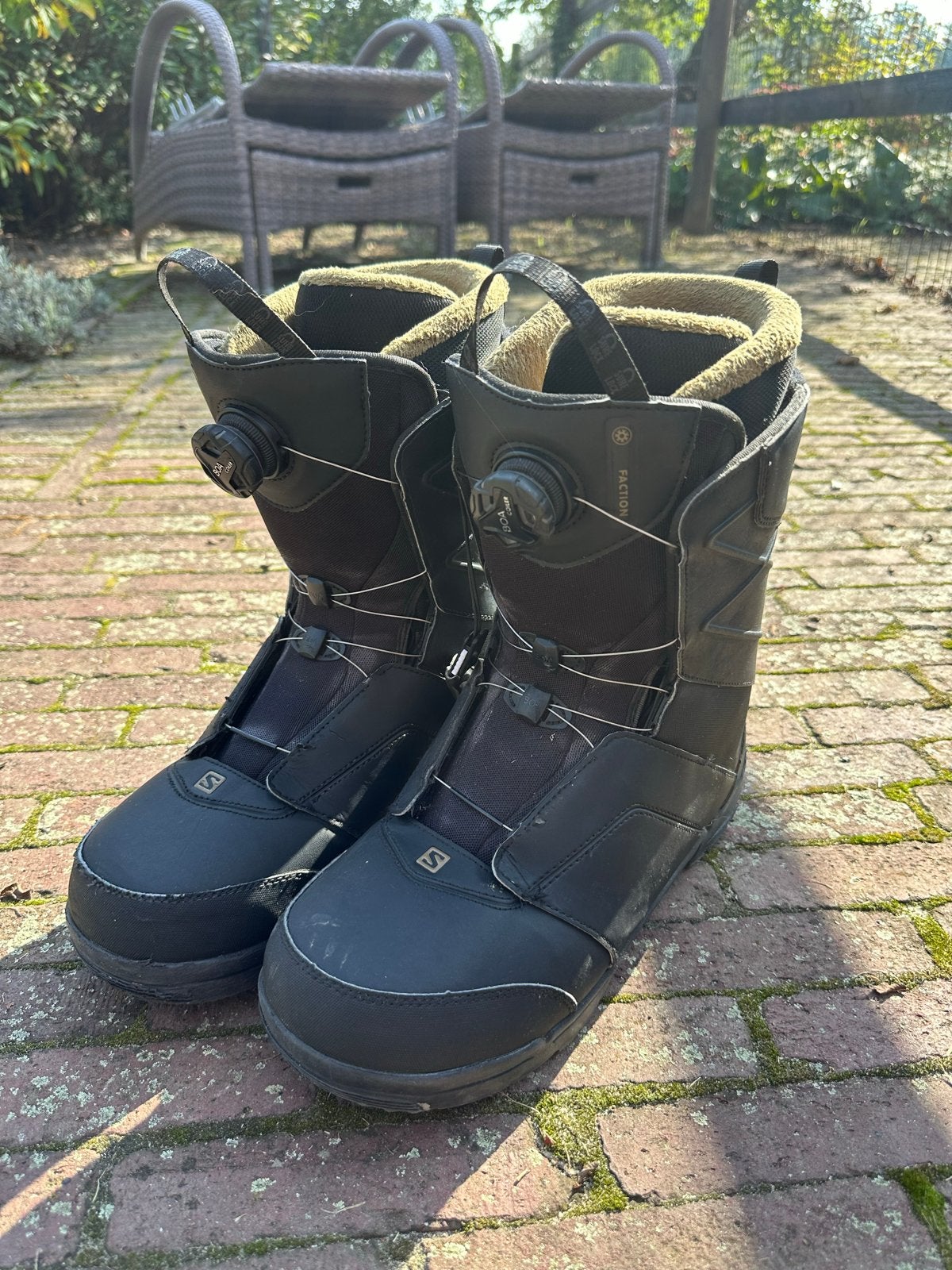 Salomon Faction Snowboard Boots - Maat 45/46, Ophalen of Verzenden, Gebruikt, Snowboots