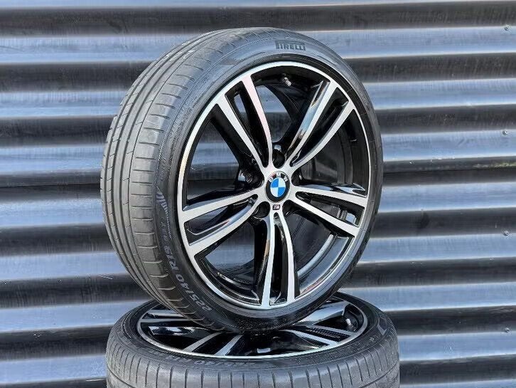 19” Orig Bmw Styl 442M F30 F31 F36 F32 Velgen RFT Banden, Gebruikt, Banden en Velgen, Ophalen, 19 inch