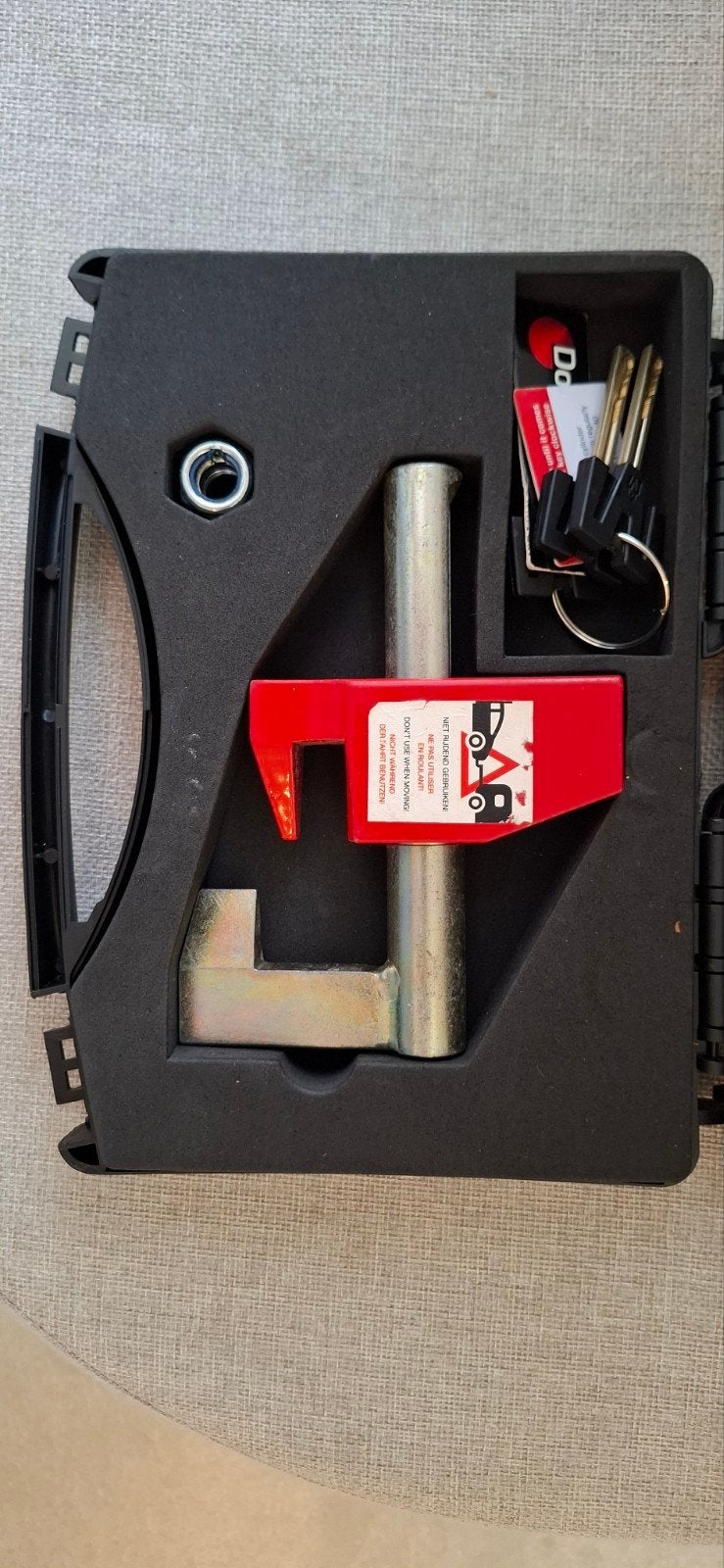 DoubleLock Compact Eagle SCM gekeurd koppelingsslot, Ophalen of Verzenden, Zo goed als nieuw