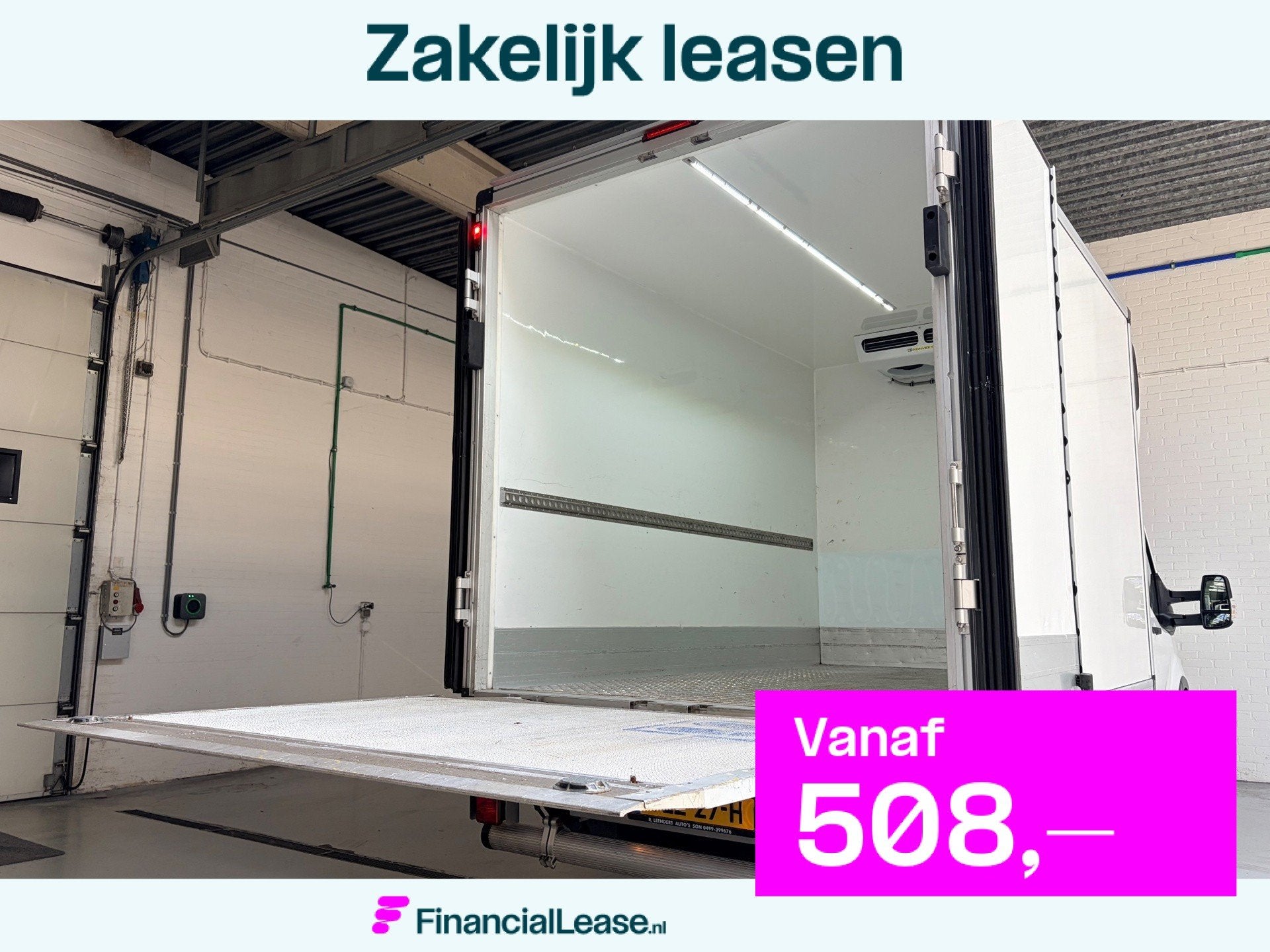 Ford Transit KOELWAGEN BAKWAGEN LAADKLEP AUTOMAAT 350 2.0 TD, Stof, 4 cilinders, Met garantie (alle), 2420 kg