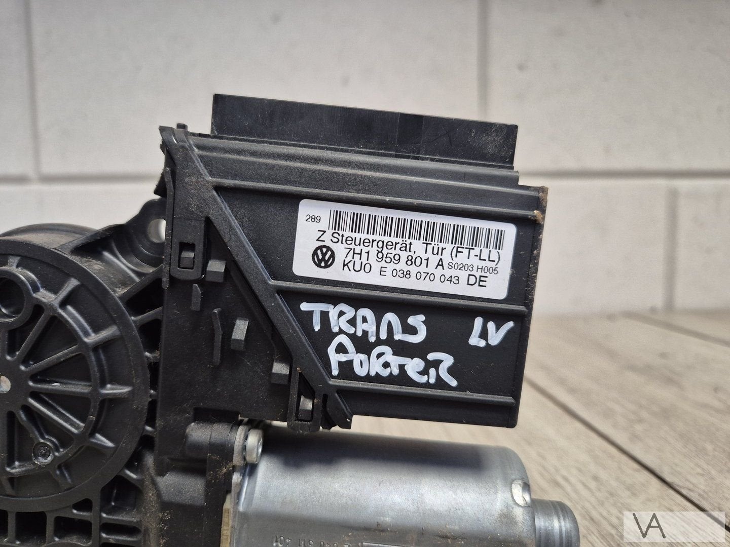 VW Transporter T5 2003 -2006 raammotor links voor 7h1959801a, Auto-onderdelen, Elektronica en Kabels, Gebruikt, -, Volkswagen